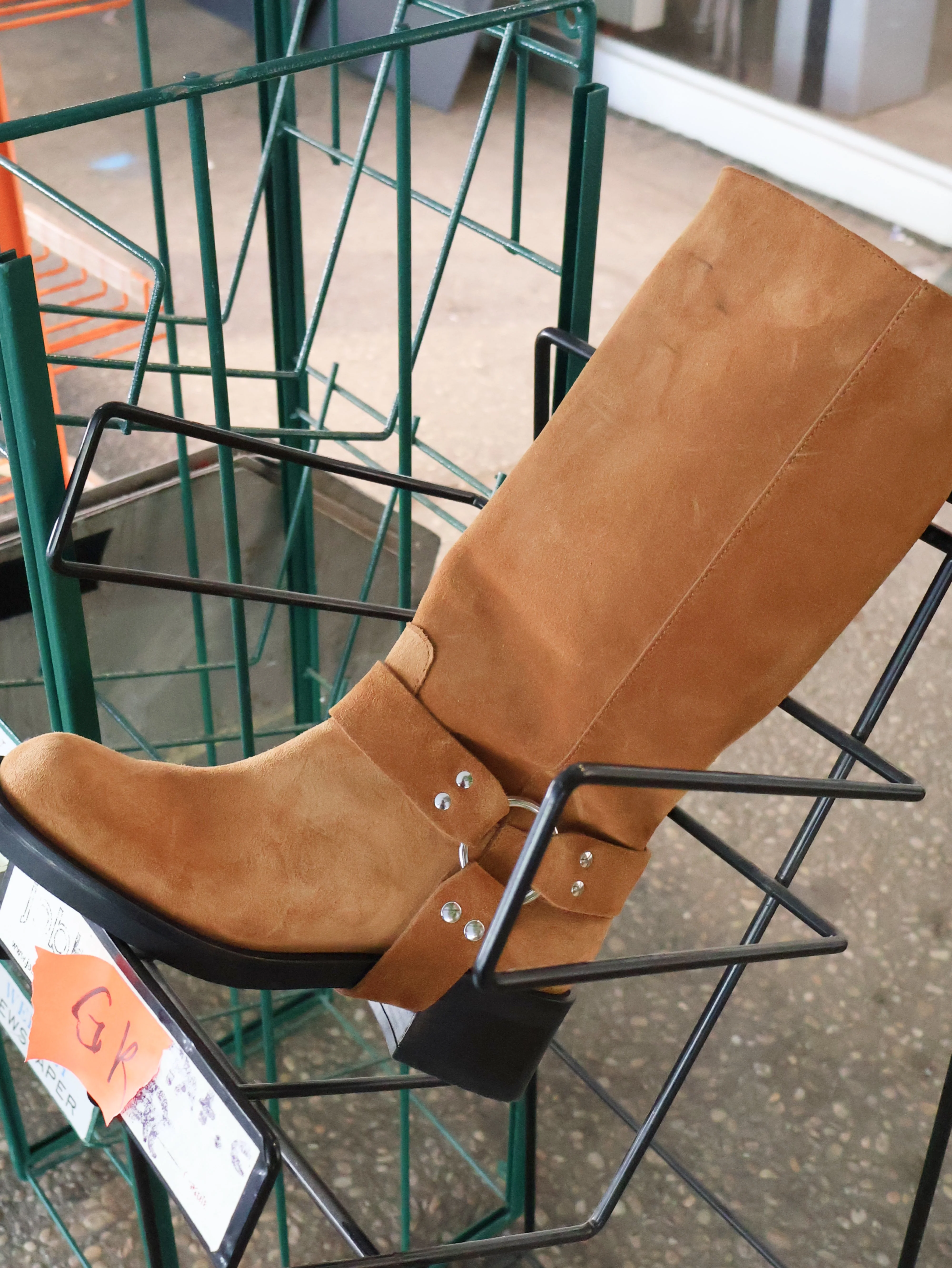 Lucca Honey Suede Boot - Image 4