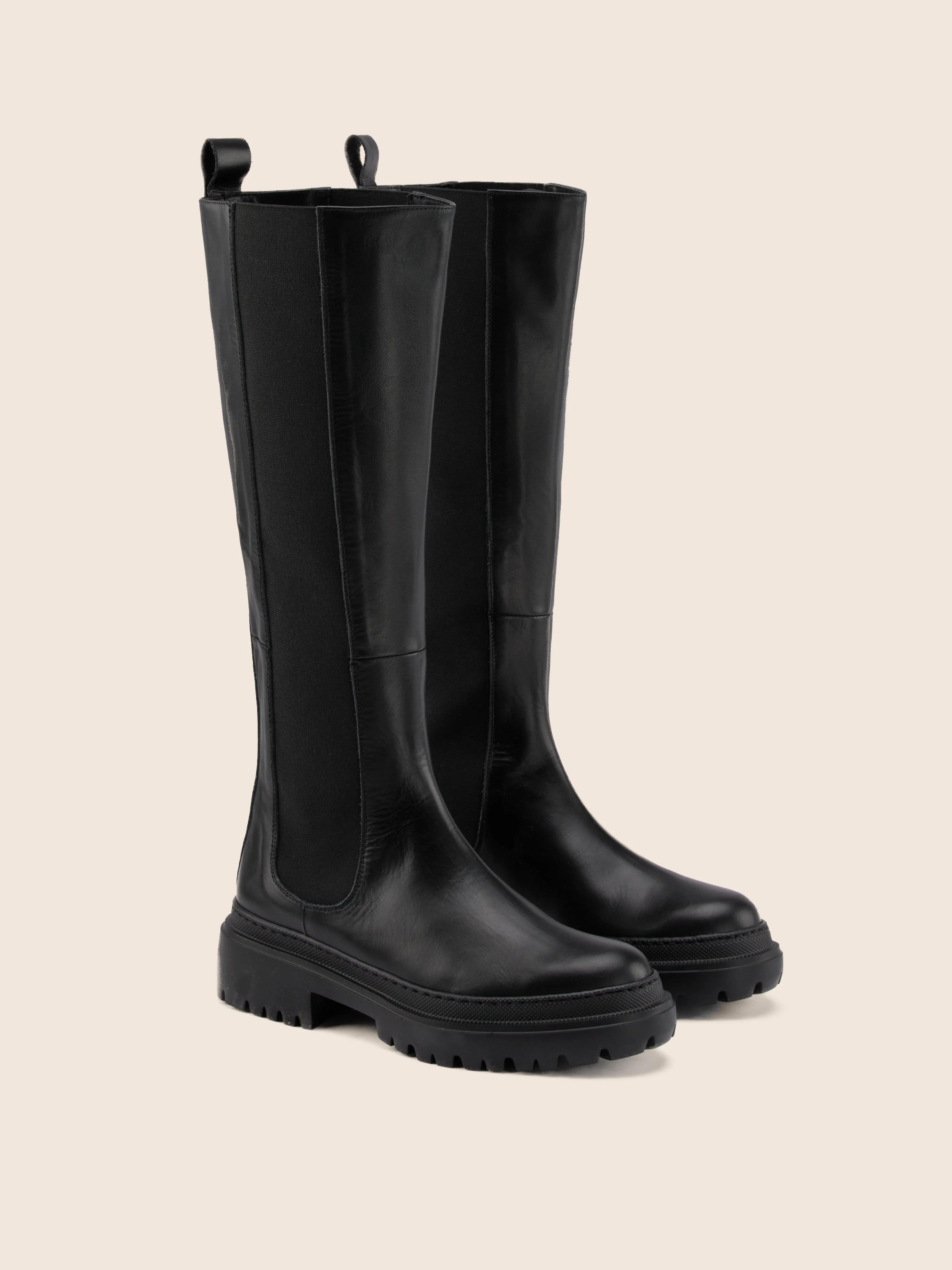 Monza Black Unlined Boot - Image 3