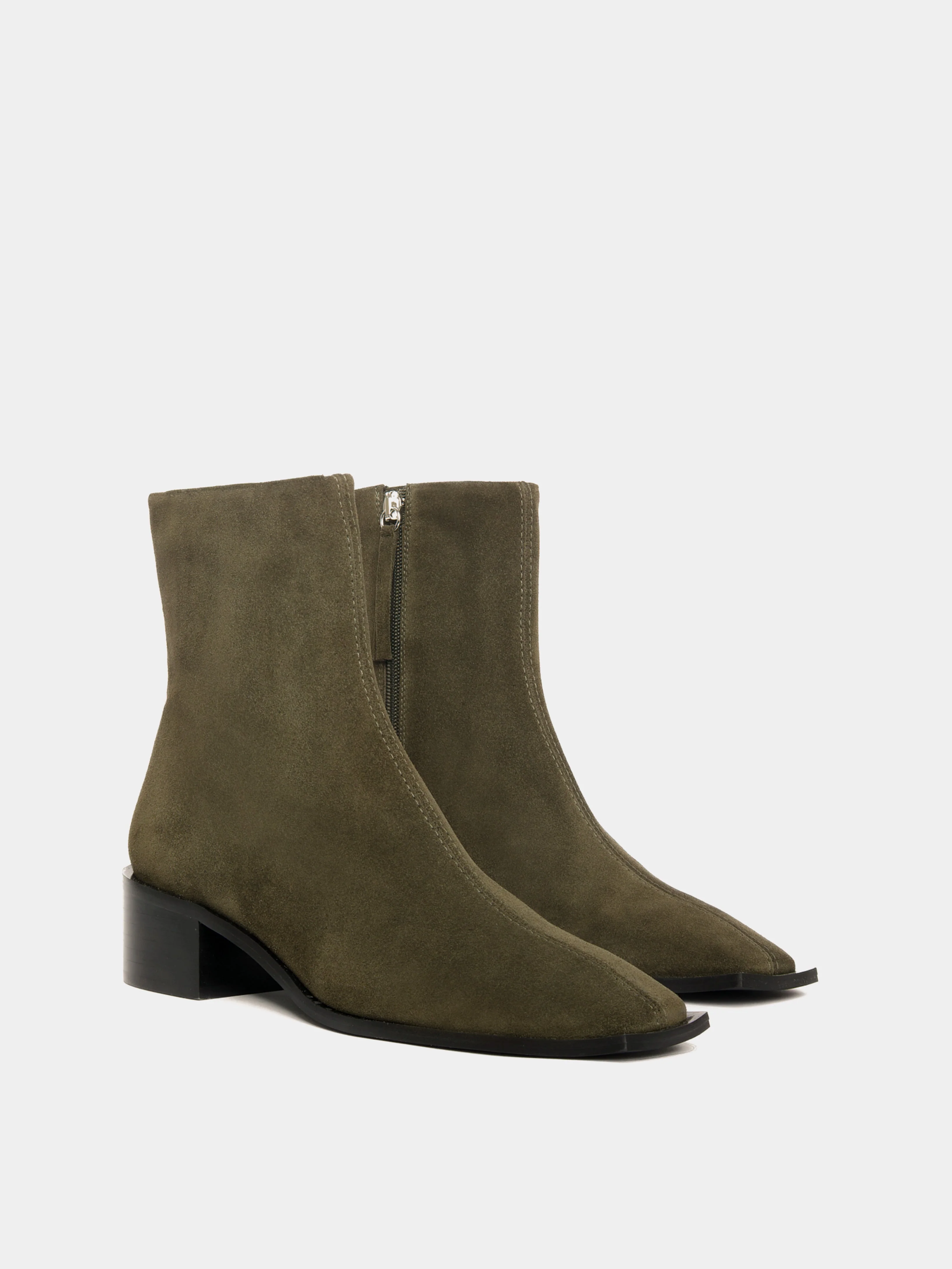 Palma Olive Suede Boot - Image 3