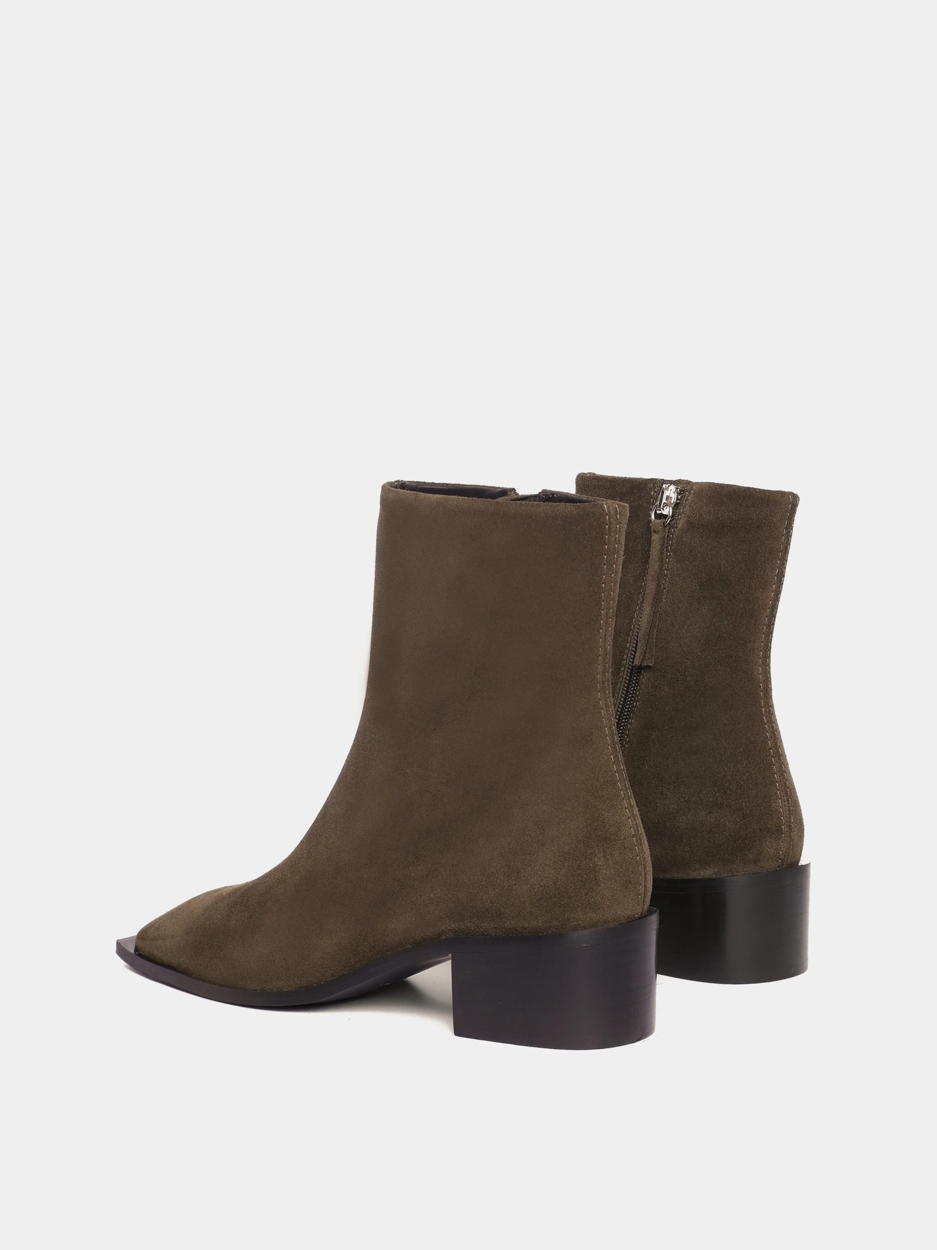 Palma Olive Suede Boot - Image 5