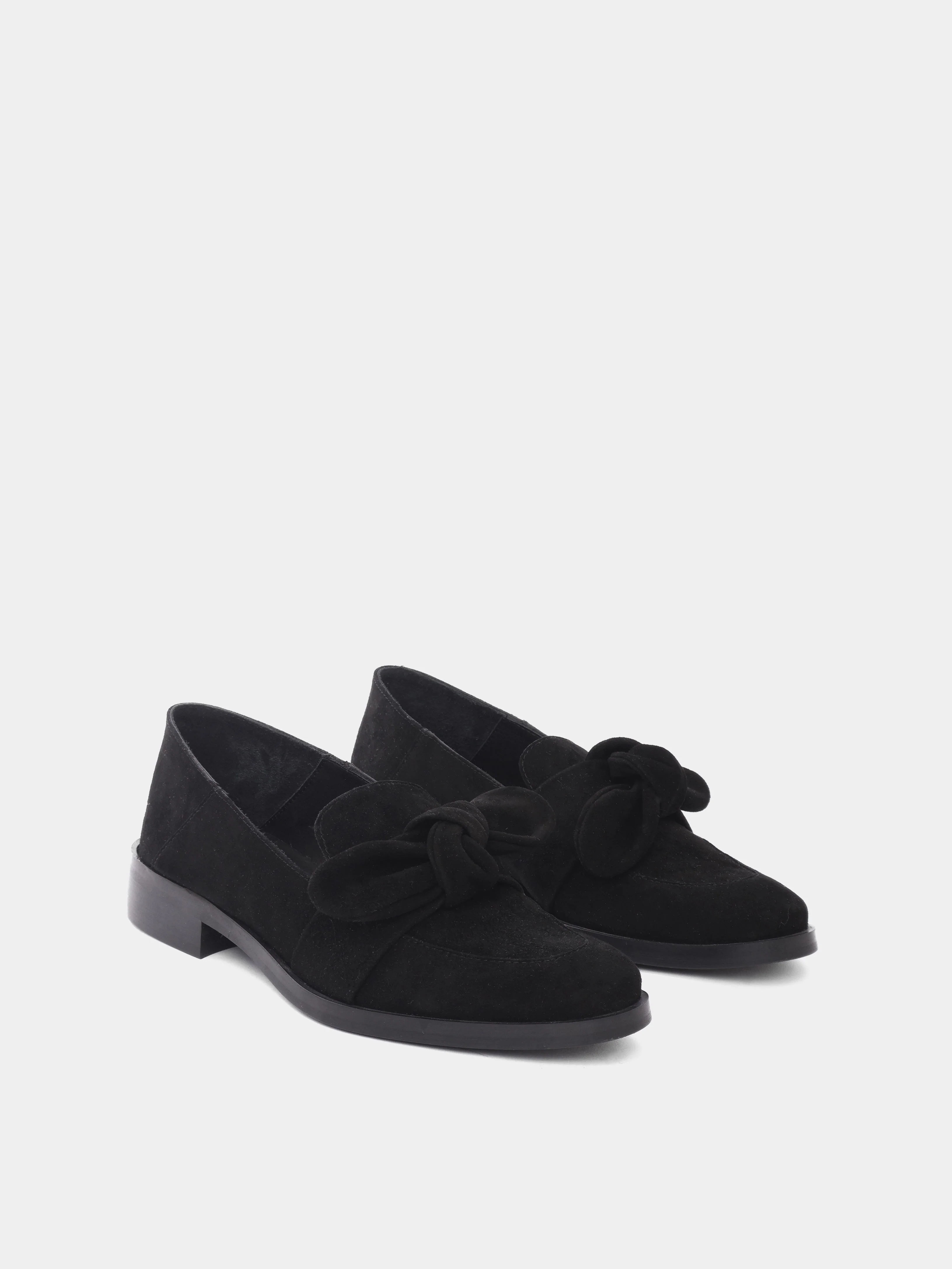 Valencia Black Suede Loafer - Image 3